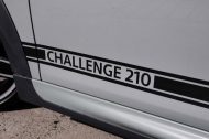 Mini F56 Challenge Edycja 210 jest dostarczana z 210 PS!
