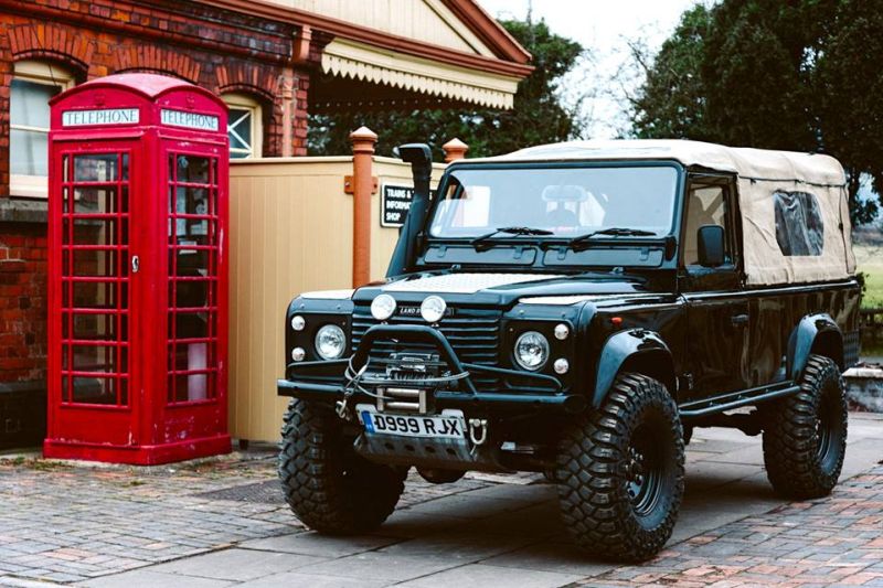 à vendre: Land Rover 110 "Buster" de Richard Hammond