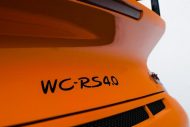 GMG Racing shows its orange Porsche 911 GT3 RS