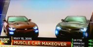2016er Chevrolet Camaro Teaser Pictures of wheel and brake system