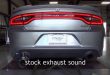 2015 Dodge Charger SRT Hellcat con escape deportivo Magnaflow