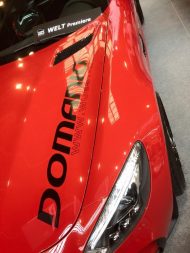 La voiture de Domanig se visse sur la nouvelle Mercedes AMG GT