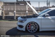 Speedhunters Mercedes CLA with widebody kit and 20 inch