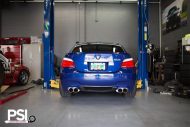 Inspectie van de BMW E60 M5 door de tuner PSI