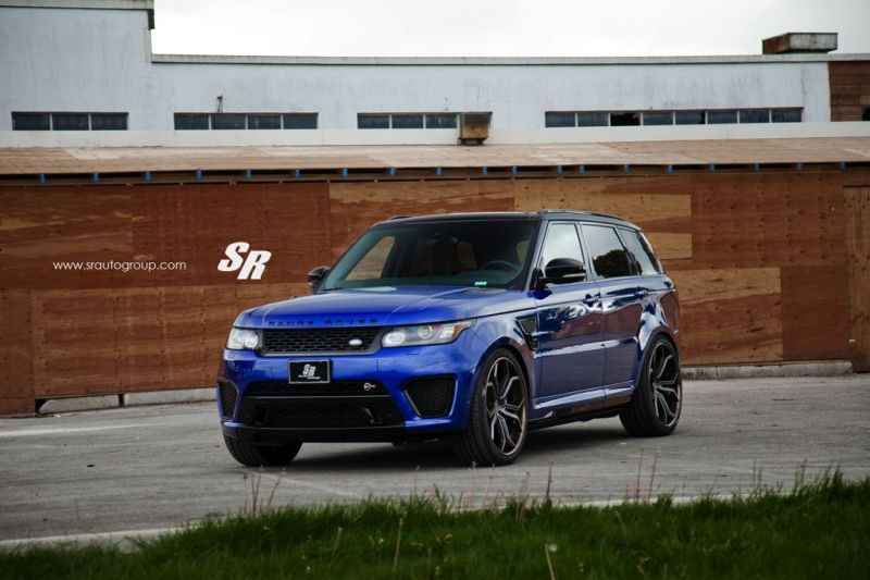 SR Auto Group tuning on the Range Rover Sport SVR