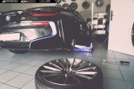 ADV15 M.V2 SL alloy wheels in 22 inches on the BMW i8 from tuner ATT-TEC