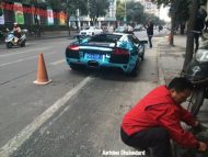 Lamborghini Murcielago Tuning Chrom Blau 3 190x143