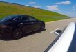 Video: Tesla Model S P85D erschrickt das Getriebe des Mitsubishi EVO mit über 500PS