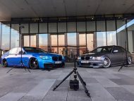 Ultrafett &#8211; BMW 7er F01 mit Lila Folierung und Vossen Wheels