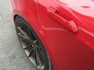 21 Zoll HRE P104 Alufelgen auf dem Tesla Model S