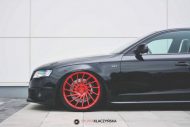 Audi S4 On Vossen Forged VPS 304 By Vossen Wheels 7 190x127 Vossen Wheels VPS 304 in Rot an der Audi A4 S4 Limo