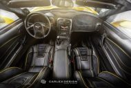 Corvette C6 Yellow Line tuning 3 190x127 Carlex Design veredelt eine Corvette C6 mit 1.100 PS