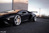 Mega FETT &#8211; Lamborghini Aventador Breitbau mit PUR Wheels 21 Zoll