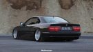 Very cool - BMW E31 840i with Airride and 21 inches