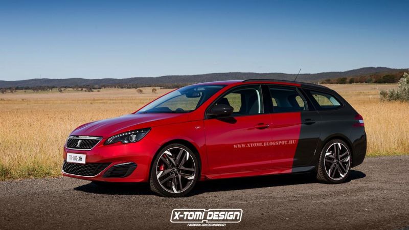 Peugeot 308 GTi SW? X-Tomi Design lo hace posible