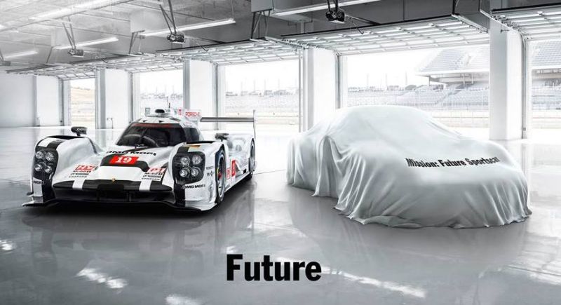 Porsche Future Hybrid Sportscar 1