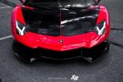 Lamborghini Aventador messo a punto dal gruppo SR Auto