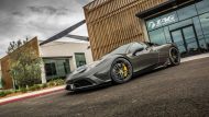 HRE wheels on the Grigio Ferrari 458 Speciale by TAG Motorsports