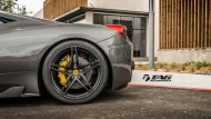 HRE wheels on the Grigio Ferrari 458 Speciale by TAG Motorsports