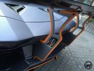 Impresionante envoltura muestra su incondicional Lamborghini Aventador