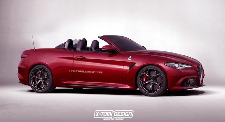 Schickes Cabrio &#8211; Alfa Romeo Giulia Spyder von X-Tomi Design