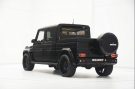 te koop: Brabus G500 XXL pick-up in het zwart
