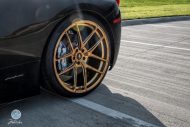 Ferrari 458 Italia con ruedas modulares de aleación B18 Evo en oro