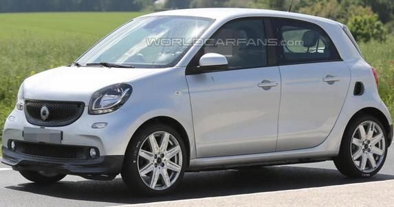 Caught: Smart ForFour from tuner Brabus