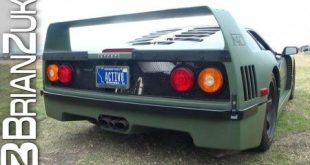 Wideo: Niezła bzdura? Matowy zielony Ferrari F40