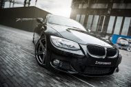 19 Zoll ZP.SIX Alufelgen am BMW E92 LCI in Schwarz