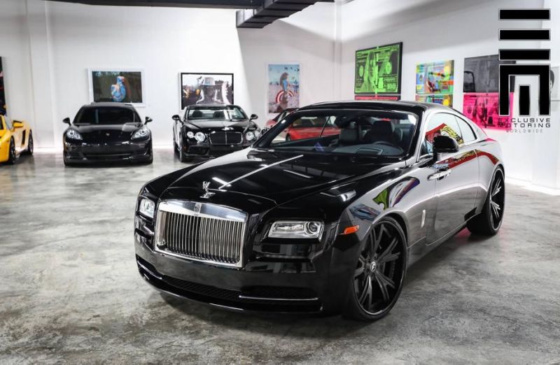 Rolls Royce Wraith mit 26 Zoll Forgiato Wheels Alufelgen