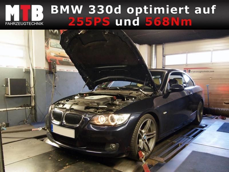 BMW 330d mit 255PS &#038; 568NM by MTB Fahrzeugtechnik