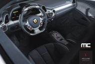 Vellano Forged Wheels am Ferrari 458 Spyder in Weiß