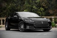 21 inch TS115 rims on the Tesla P85D by TSportline