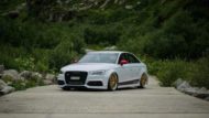 Audi A3 S3 sedan with mbDesign 20 inch & coilover kit