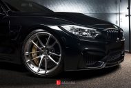 BMW M4 With HRE P104 Wheels In Brushed Dark Clear 1 190x127