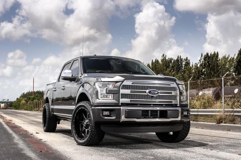 Ford F-150 (F150) with 22 Inch Offroad Wheels by EM