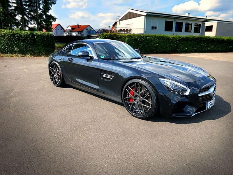 Mercedes AMG GT with 21 inch Loma Wheels alloy wheels