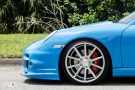 Porsche Turbo S VFS1 4b5 4 135x90 Vossen Wheels VFS1 am Babyblauen Porsche Turbo S