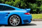 Porsche Turbo S VFS1 4b5 7 135x90 Vossen Wheels VFS1 am Babyblauen Porsche Turbo S