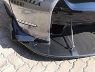 RACE! Afrique du Sud Nissan GT-R avec Liberty Walk wide body