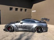 RACE! South Africa Nissan GT-R with Liberty Walk wide body