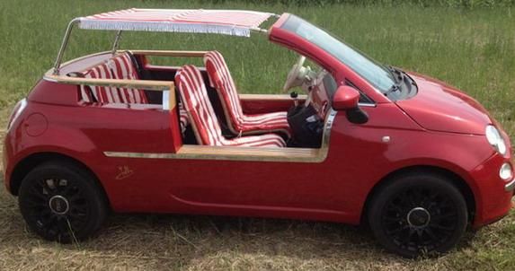 Italian beach buggy - the Fiat 500 Jolly