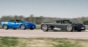 video drage race chevrolet corve 310x165 Video: Drage Race   Chevrolet Corvette ZR1 gegen Koenigsegg CCR Evo