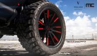 22 inch VELLANO VKU alloy wheels on the Jeep Wrangler