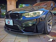 BMW M3 F80 en negro - Tuning by JM Sport (Taiwán)