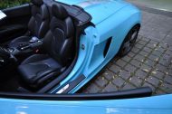Audi R8 V10 Spyder &#8211; Komplett-Folierung in Sky Blue
