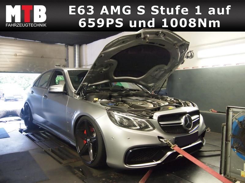 659PS im Mercedes E63 AMG S von MTB Fahrzeugtechnik