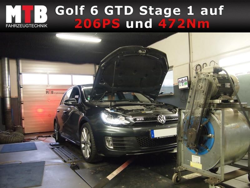 Mehr Diesel-Power &#8211; MTB Tuning am VW Golf 6 GTD