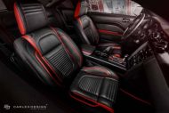 Mega szlachetny - wnętrze Carlex Design w Fordzie Mustang